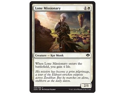 Lone Missionary (Foil NE, Stav Light Played)