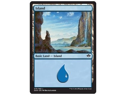 Island (Foil NE, Stav Near Mint)