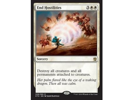 End Hostilities - NON ENG RUS SP (Foil NE, Stav Light Played)