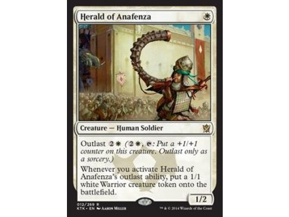 Herald of Anafenza (Foil NE, Stav Near Mint)