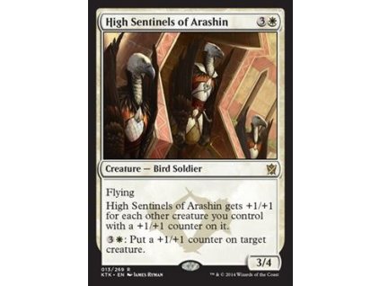 High Sentinels of Arashin (Foil NE, Stav Near Mint)