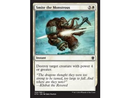 Smite the Monstrous (Foil NE, Stav Near Mint)