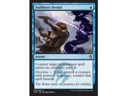 Stubborn Denial