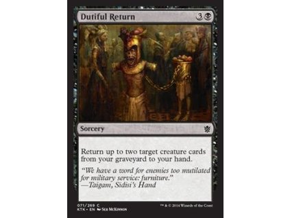 Dutiful Return