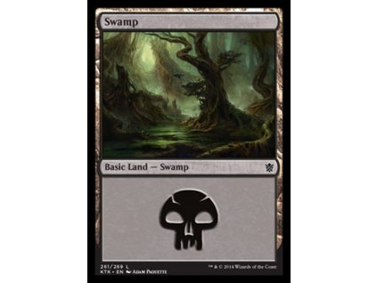 Swamp - NON ENG JAP (Foil NE, Stav Near Mint)