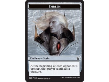 Emblem Sorin, Solemn Visitor (Foil NE, Stav Near Mint)