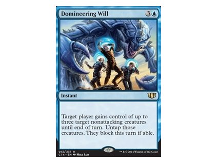 Domineering Will (Foil NE, Stav Near Mint)