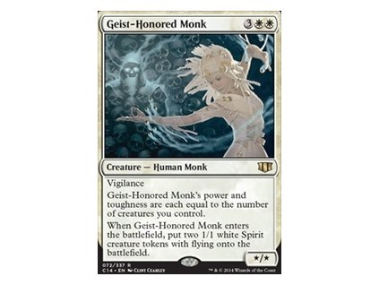 Geist-Honored Monk (Foil NE, Stav Near Mint)