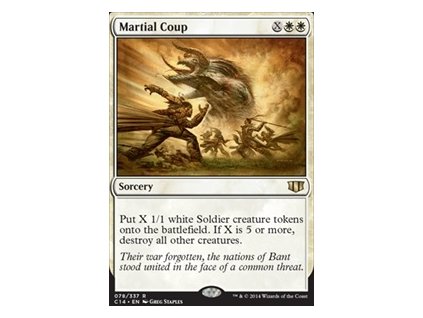 Martial Coup (Foil NE, Stav Near Mint)