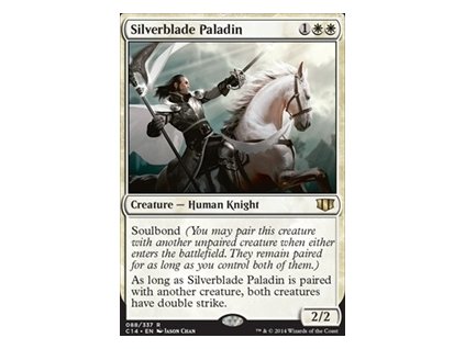 Silverblade Paladin (Foil NE, Stav Near Mint)