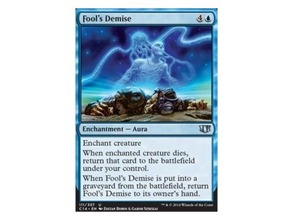 Fool's Demise (Foil NE, Stav Near Mint)