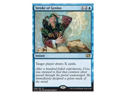 Stroke of Genius (Foil NE, Stav Near Mint)