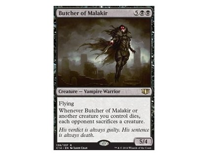 Butcher of Malakir (Foil NE, Stav Near Mint)