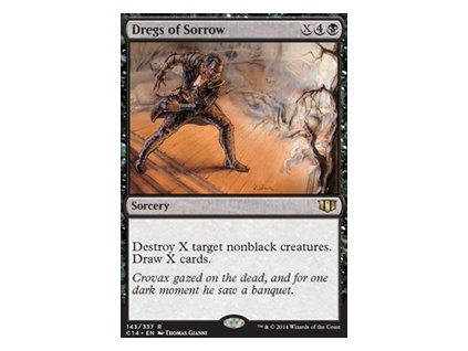 Dregs of Sorrow (Foil NE, Stav Near Mint)