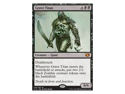Grave Titan (Foil NE, Stav Near Mint)