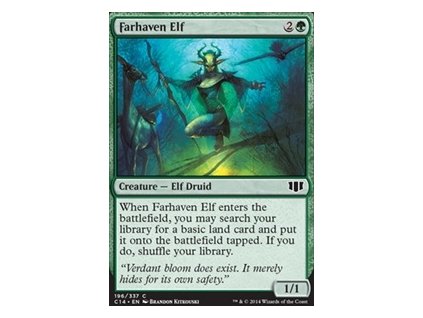Farhaven Elf (Foil NE, Stav Near Mint)