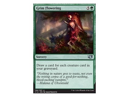 Grim Flowering (Foil NE, Stav Near Mint)