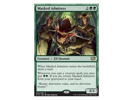 Masked Admirers (Foil NE, Stav Near Mint)