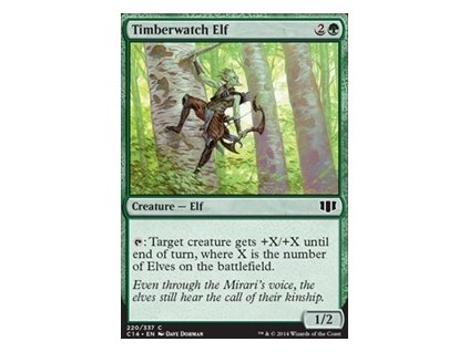 Timberwatch Elf (Foil NE, Stav Near Mint)