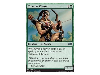 Titania's Chosen (Foil NE, Stav Near Mint)