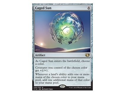Caged Sun (Foil NE, Stav Near Mint)