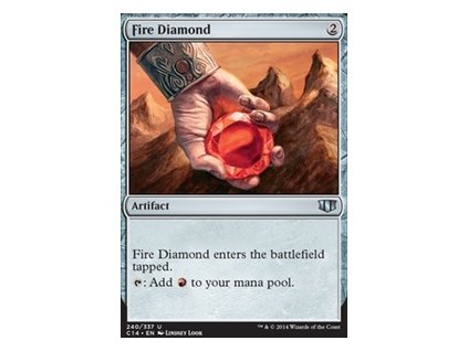 Fire Diamond (Foil NE, Stav Near Mint)