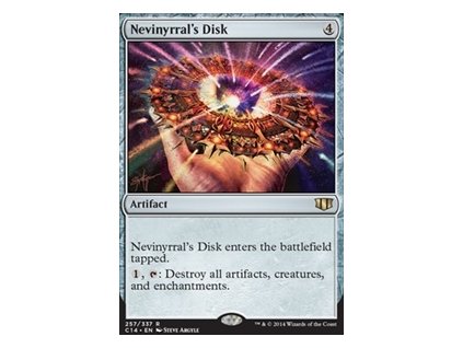 Nevinyrral's Disk (Foil NE, Stav Near Mint)