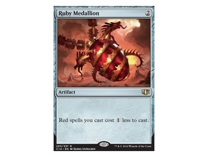 Ruby Medallion (Foil NE, Stav Near Mint)