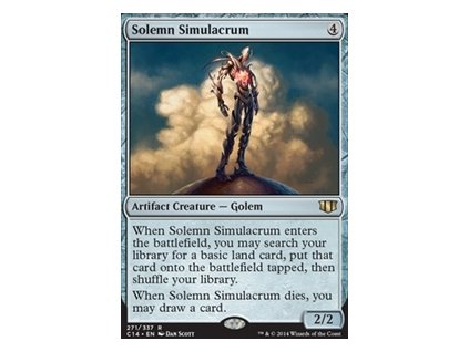 Solemn Simulacrum (Foil NE, Stav Near Mint)