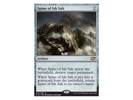Spine of Ish Sah (Foil NE, Stav Near Mint)