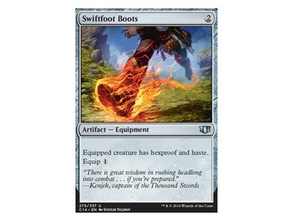 Swiftfoot Boots (Foil NE, Stav Near Mint)