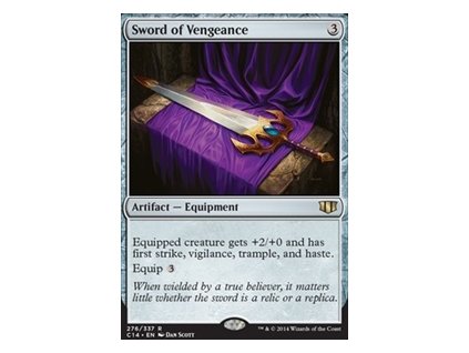 Sword of Vengeance (Foil NE, Stav Near Mint)