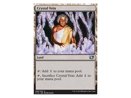 Crystal Vein (Foil NE, Stav Near Mint)