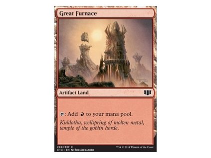 Great Furnace (Foil NE, Stav Near Mint)