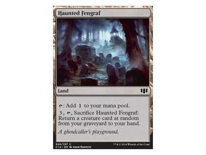 Haunted Fengraf (Foil NE, Stav Near Mint)