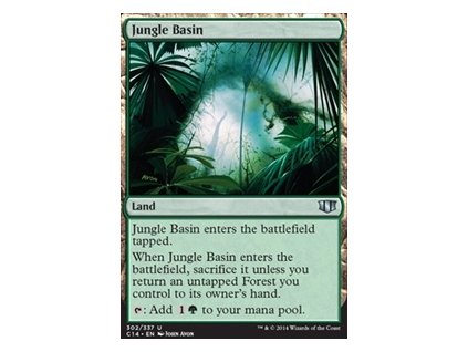 Jungle Basin (Foil NE, Stav Near Mint)