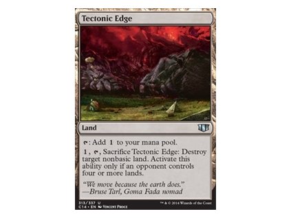 Tectonic Edge (Foil NE, Stav Near Mint)