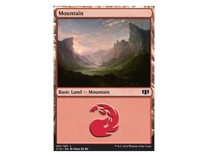 Mountain (Foil NE, Stav Near Mint)