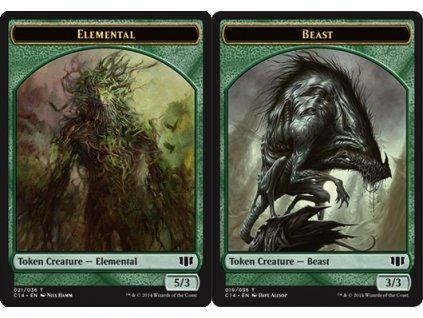 Beast // Elemental Token