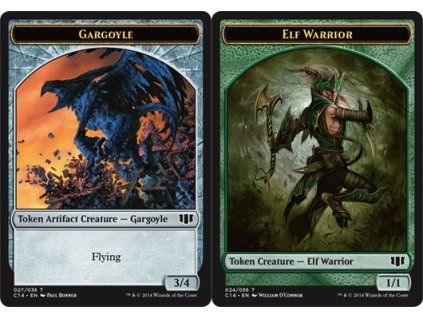 Gargoyle // Elf Warrior Token