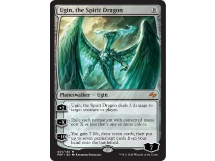 Ugin, the Spirit Dragon (Foil NE, Stav Near Mint)