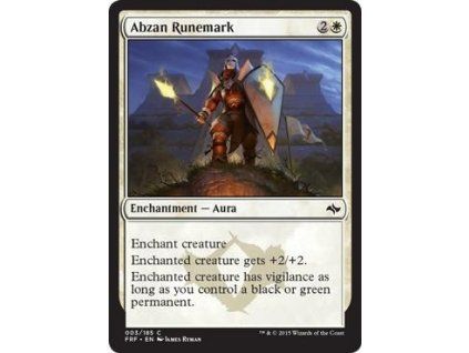 Abzan Runemark