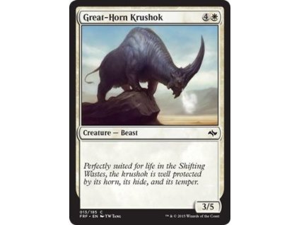 Great-Horn Krushok (Foil NE, Stav Near Mint)