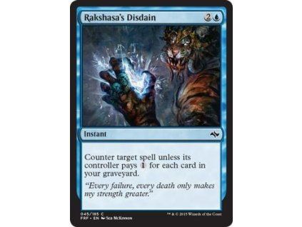 Rakshasa's Disdain