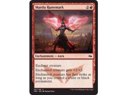 Mardu Runemark (Foil ANO, Stav Near Mint)