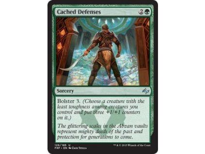 Cached Defenses