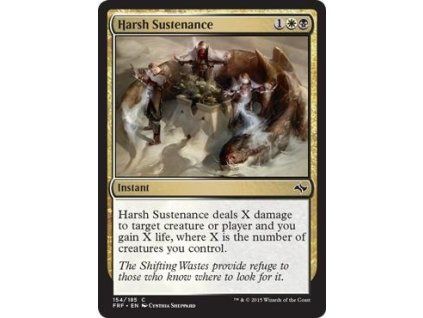 Harsh Sustenance