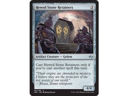 Hewed Stone Retainers