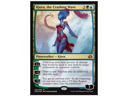 Kiora, the Crashing Wave - DD FOIL
