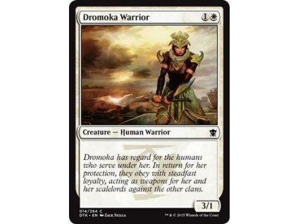 Dromoka Warrior (Foil ANO, Stav Near Mint)